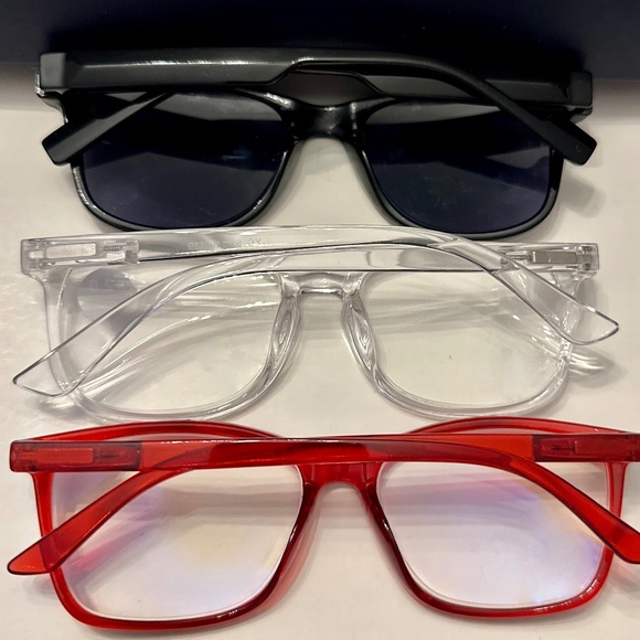 New (2) Blue Light Readers + (1) Full Reader Sunglasses +2.0 - Picture 2 of 16